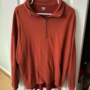 Aerie Oversized Quarter Zip